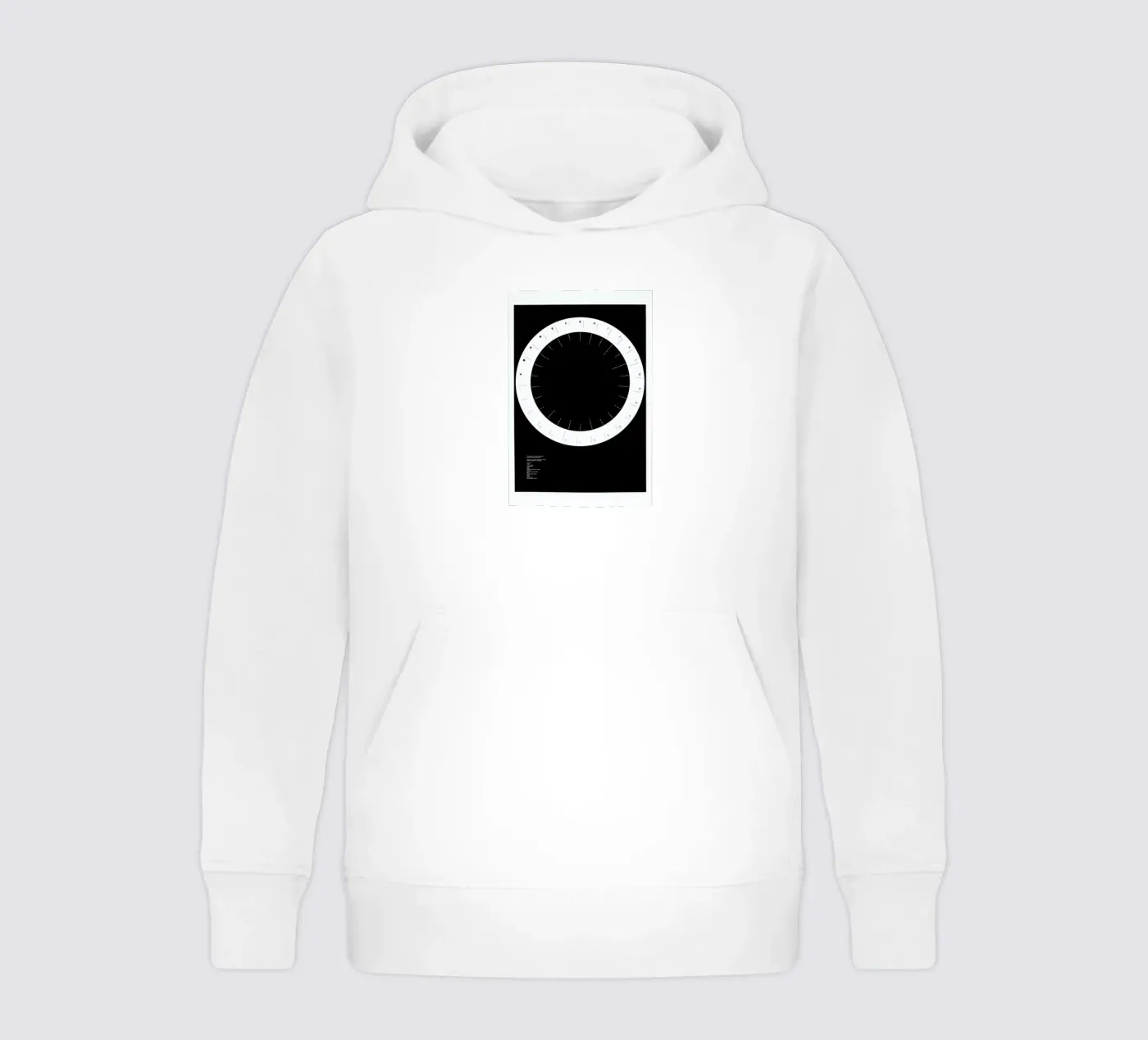 Width Classification kinder hoodie van Marcin Plonka
