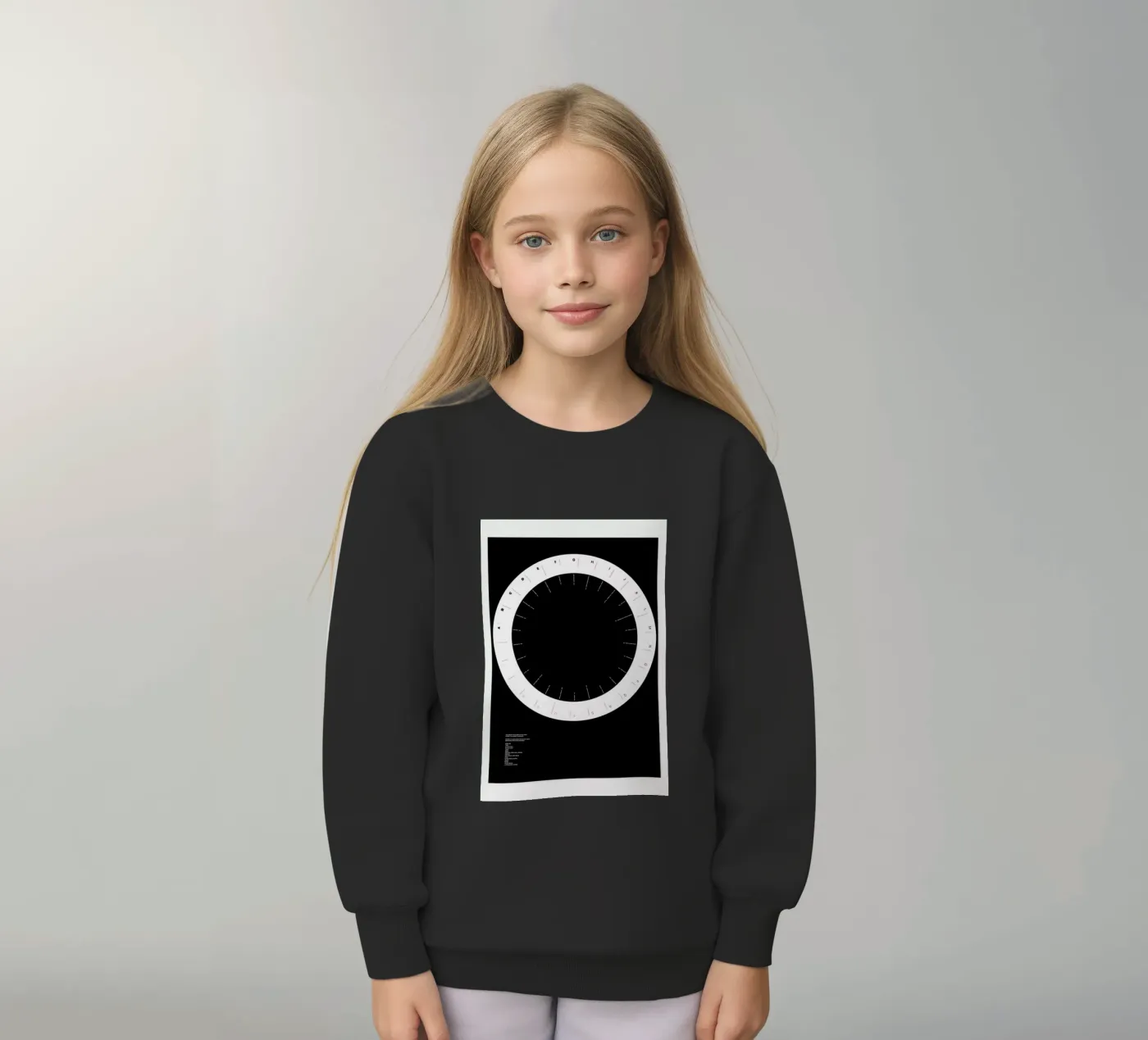 Width Classification kids sweatshirt by Marcin Plonka