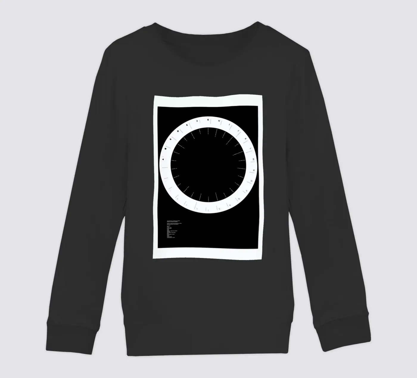 Width Classification kids sweatshirt by Marcin Plonka