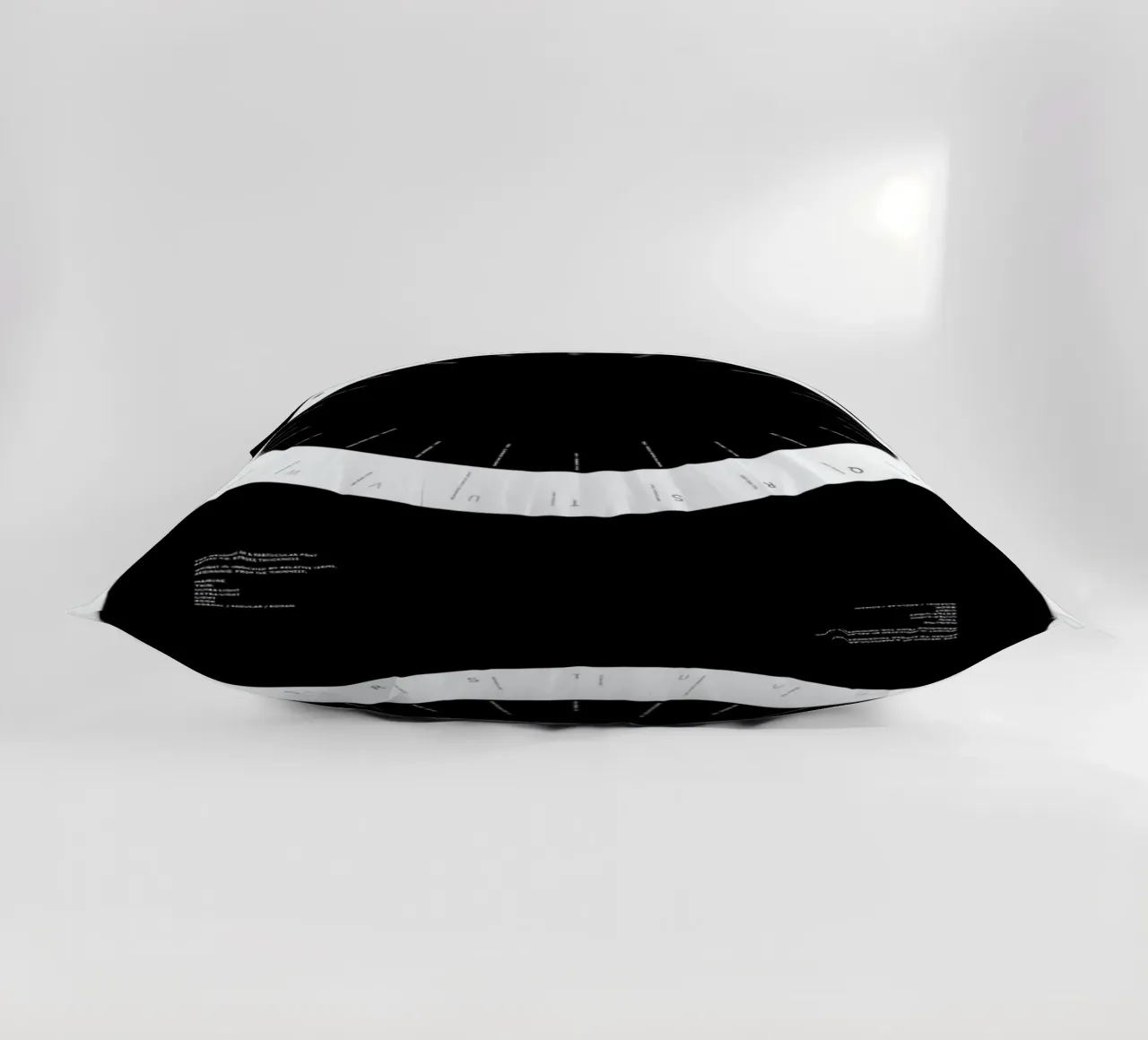 Width Classification decorative cushion by Marcin Plonka