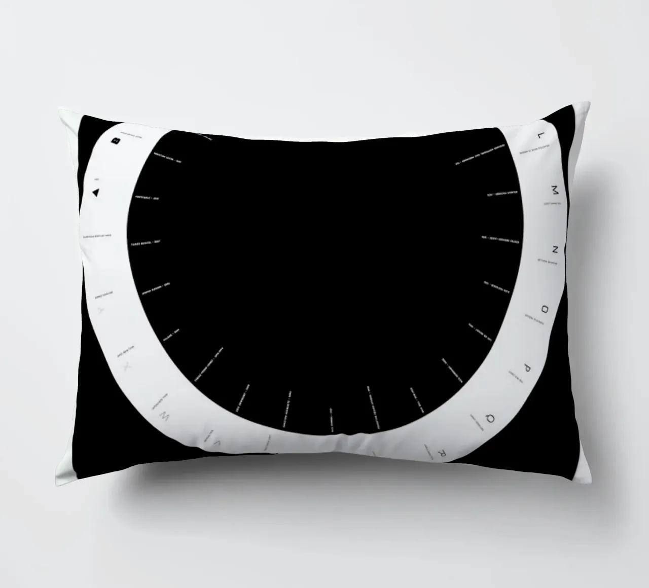 Width Classification decorative cushion by Marcin Plonka