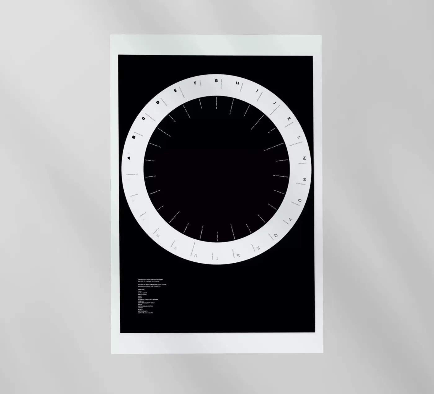 Width Classification backlit folie van Marcin Plonka