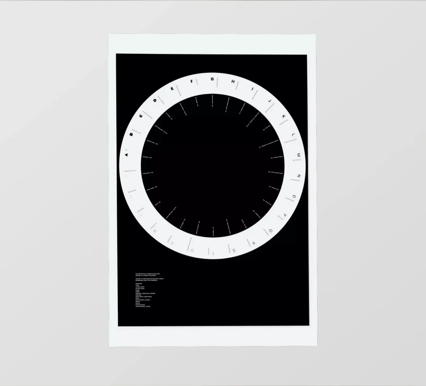 Width Classification backlit folie van Marcin Plonka