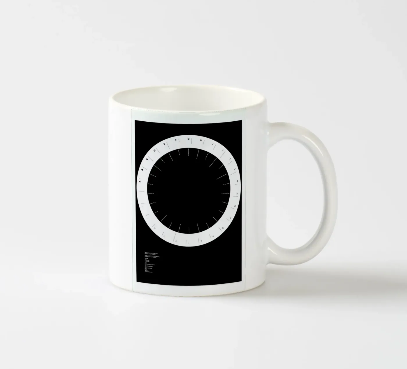 Width Classification tazza in ceramica da Marcin Plonka