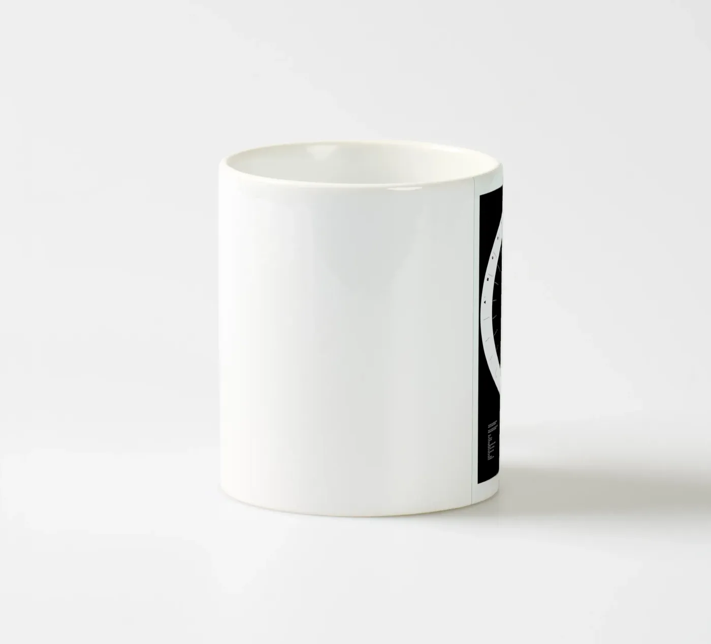 Width Classification ceramic mug by Marcin Plonka