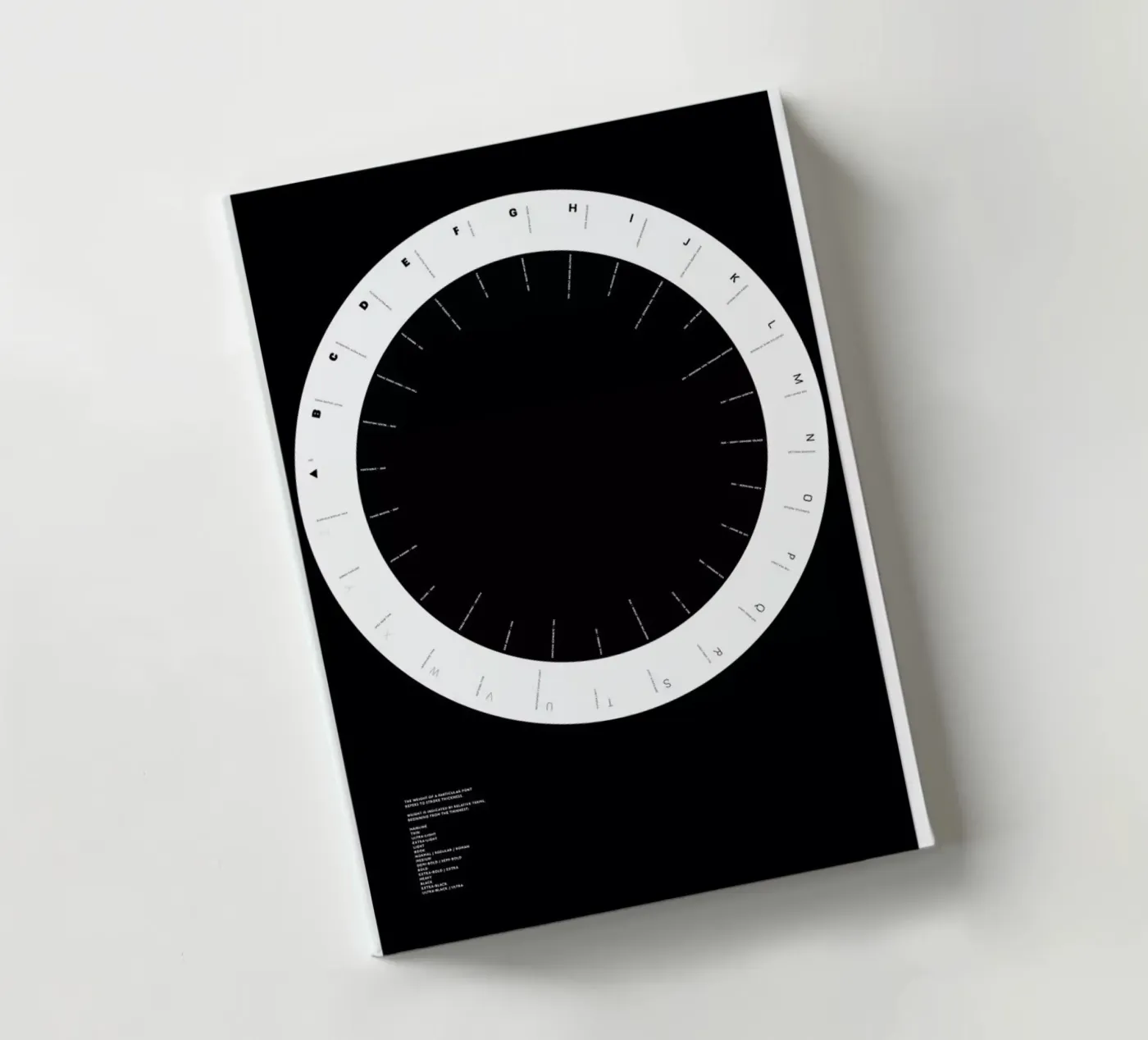 Width Classification Notizbuch von Marcin Plonka