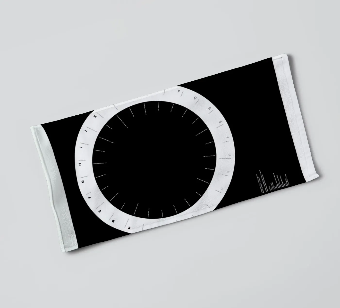 Width Classification badhanddoek van Marcin Plonka
