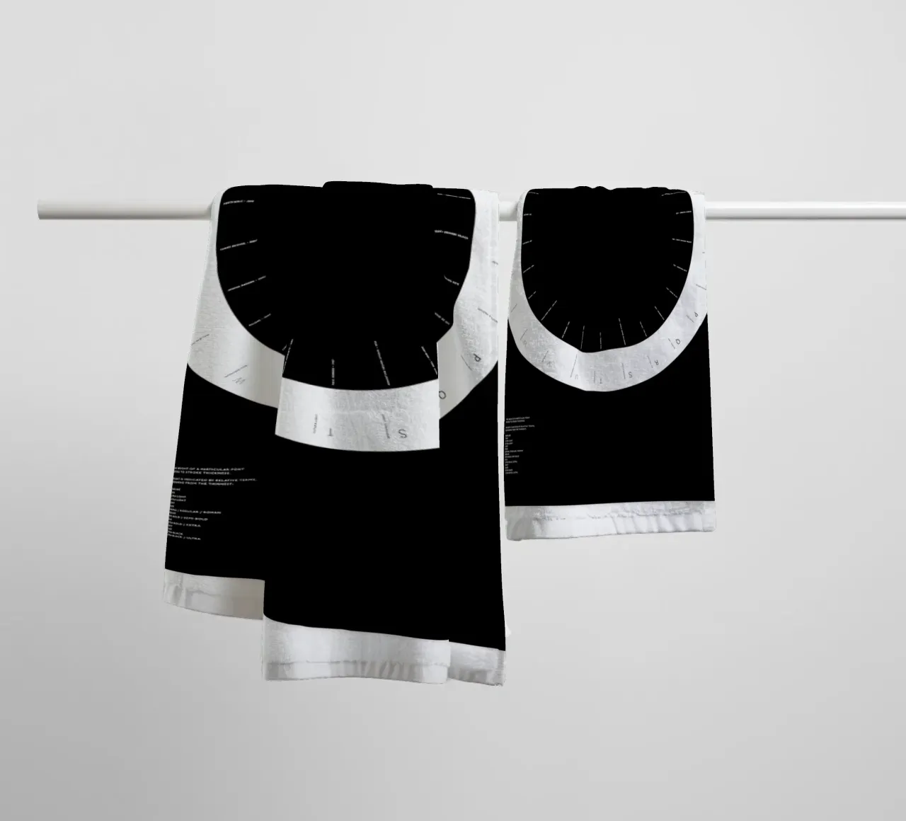 Width Classification serviette de bain de Marcin Plonka