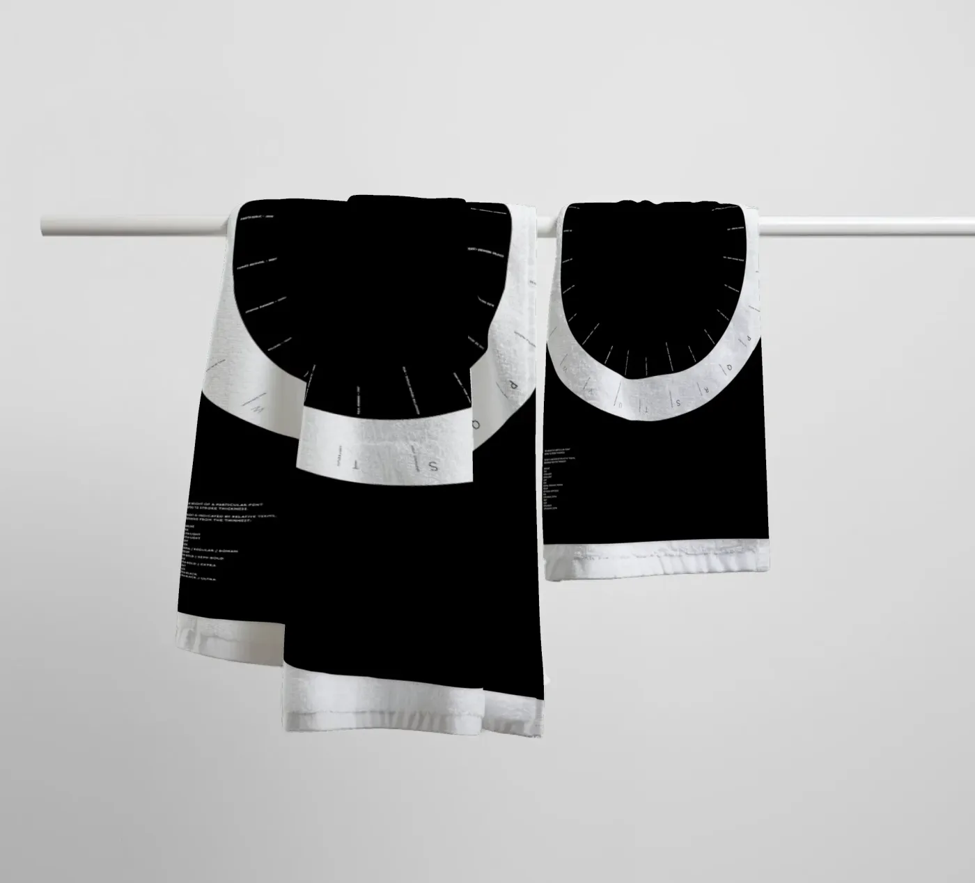 Width Classification badhanddoek van Marcin Plonka