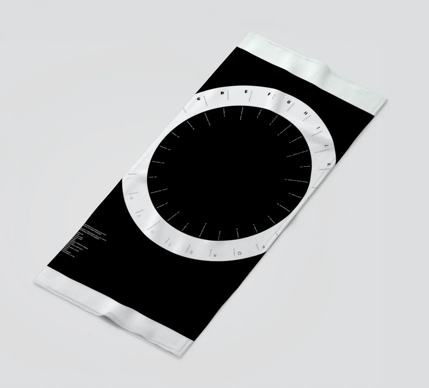 Width Classification strandhanddoek van Marcin Plonka