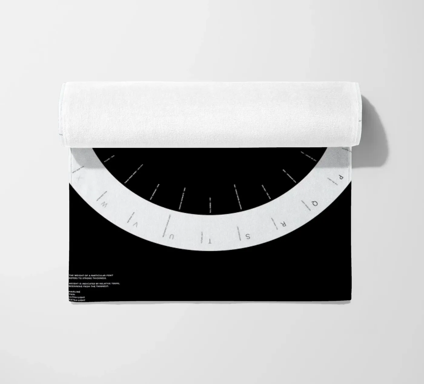 Width Classification strandhanddoek van Marcin Plonka