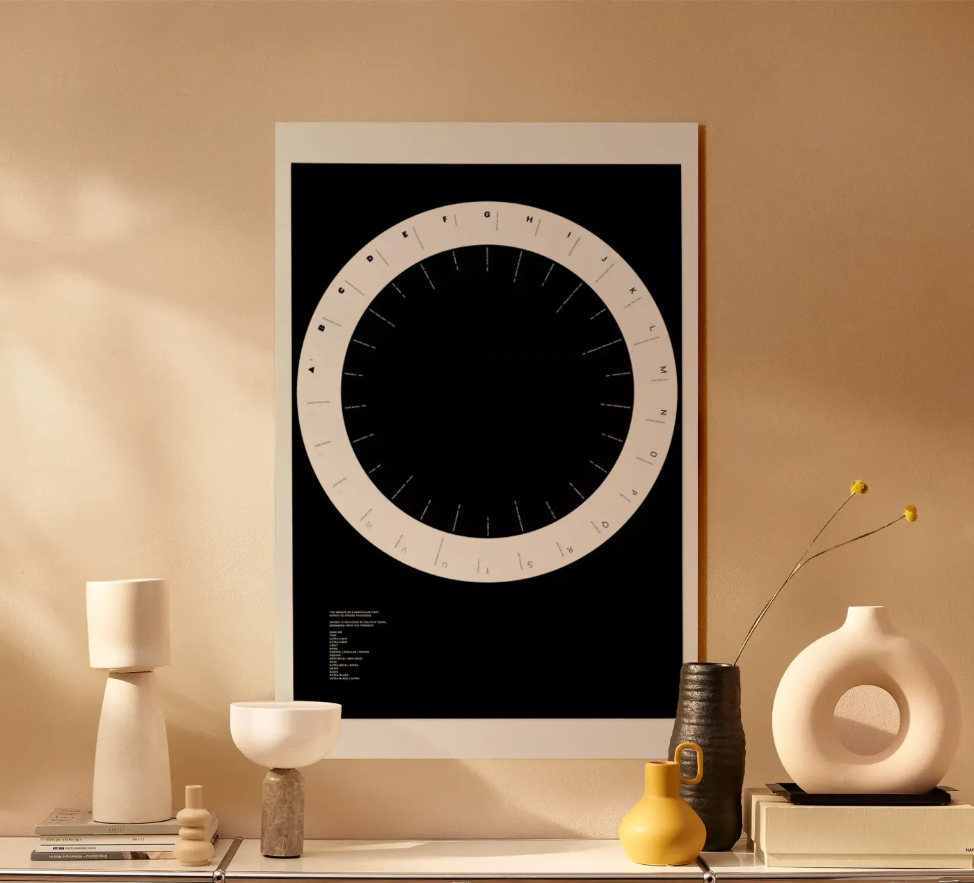 Width Classification acrylic glass by Marcin Plonka