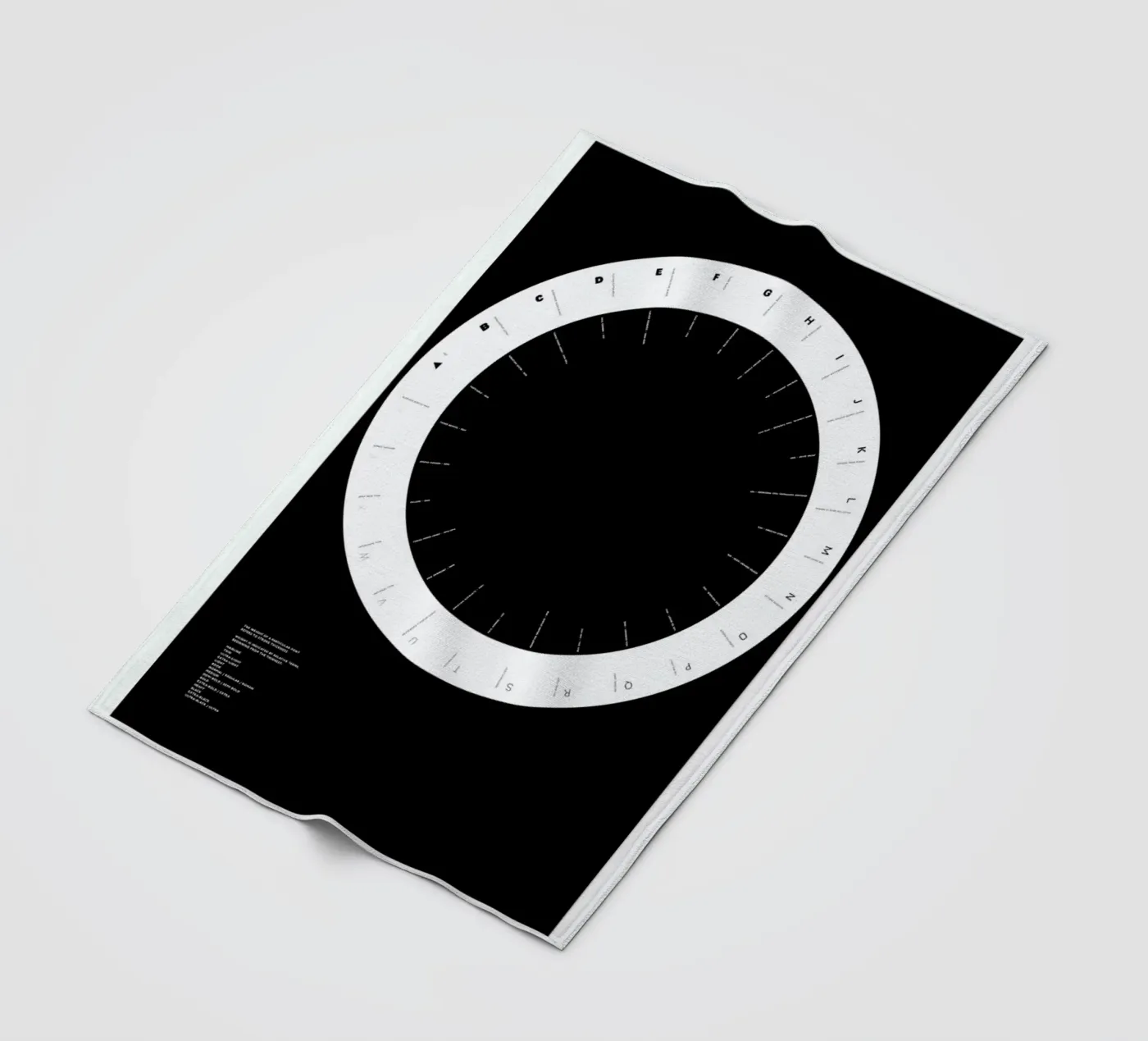 Width Classification Fleecedecke von Marcin Plonka