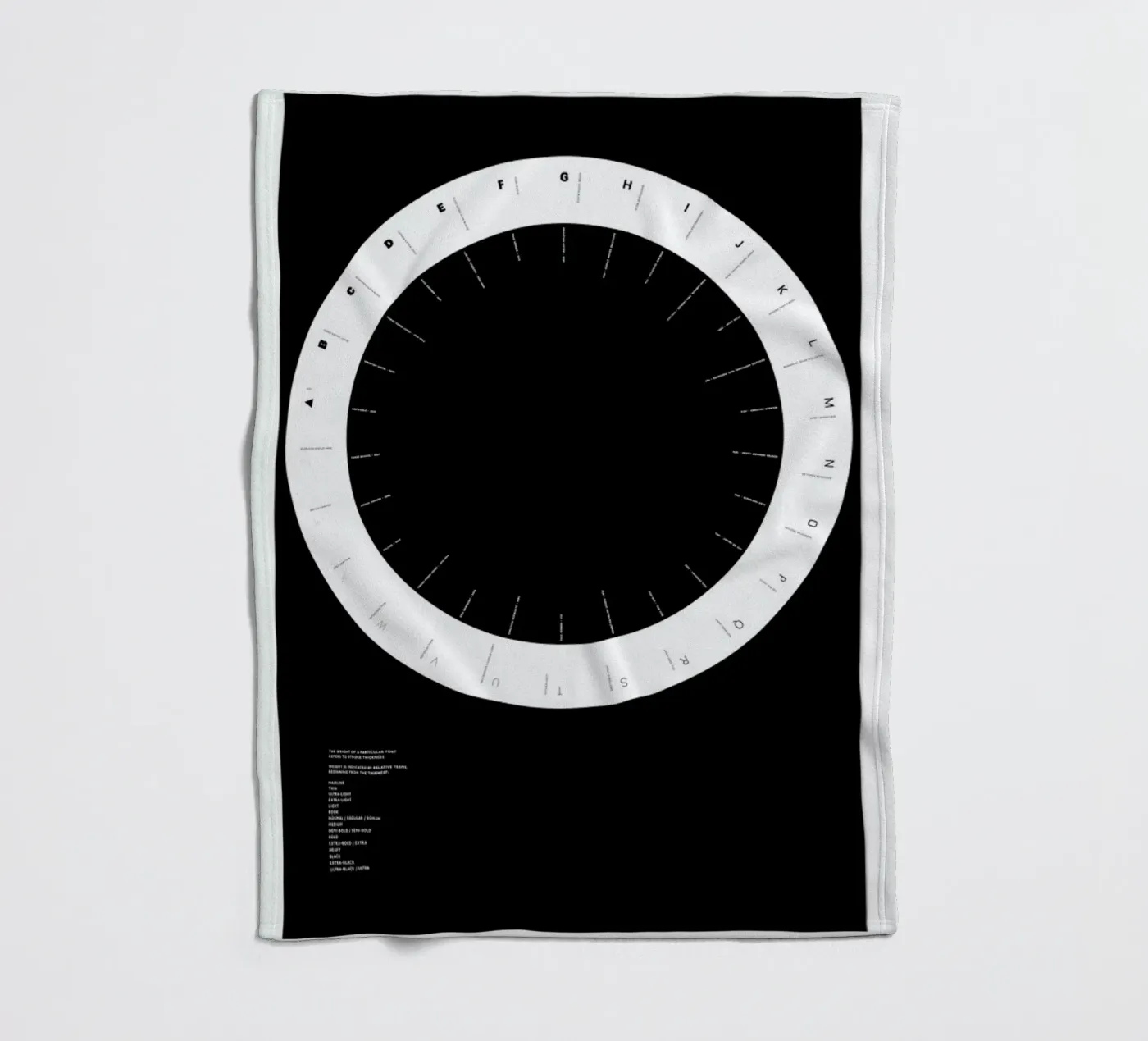Width Classification Fleecedecke von Marcin Plonka