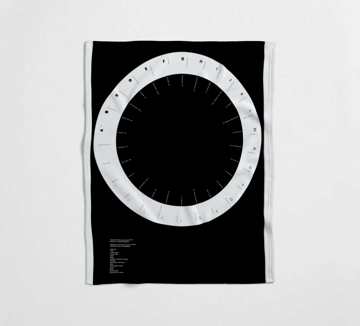 Width Classification Fleecedecke von Marcin Plonka