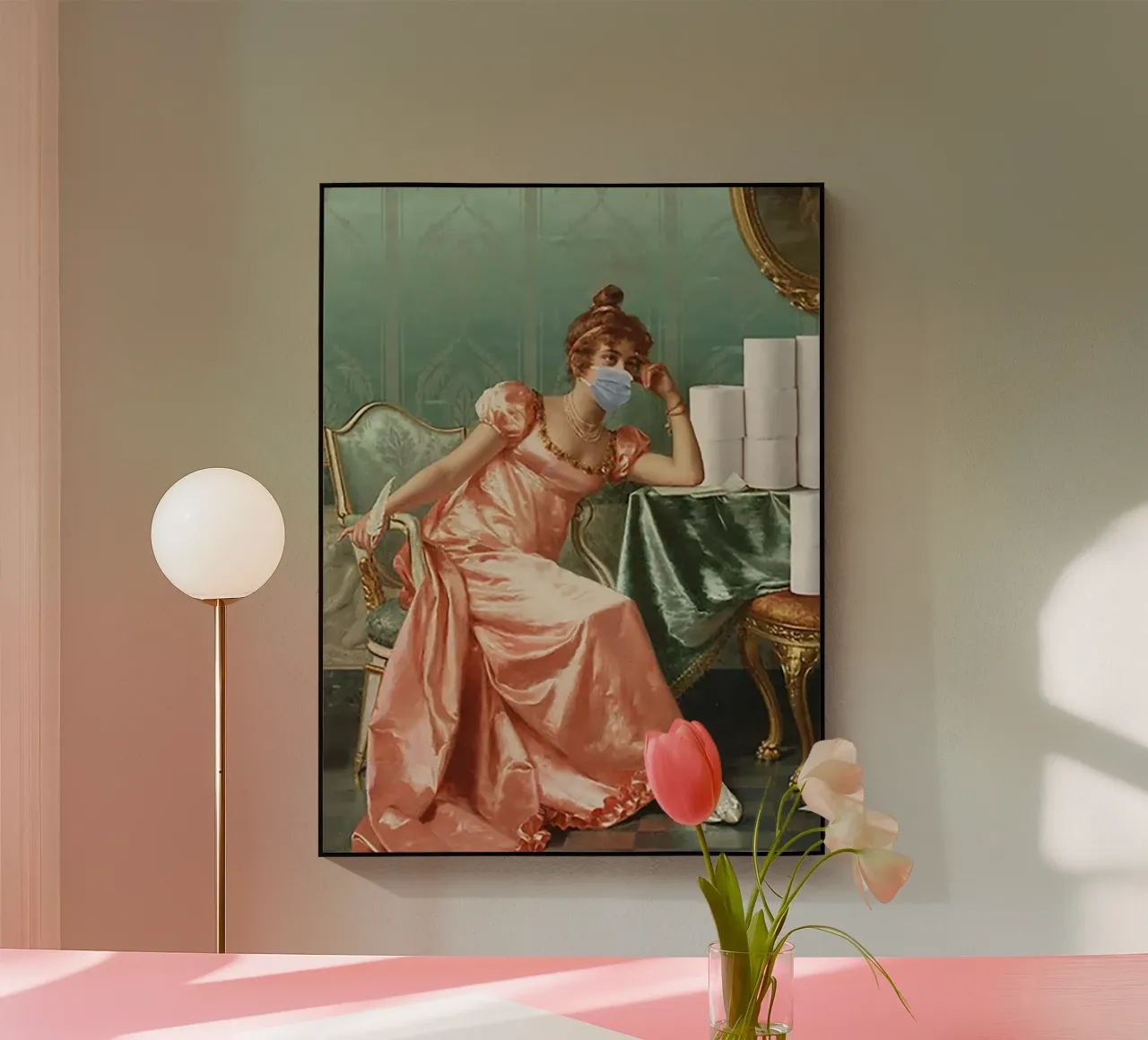 Modern Dilemma - Tissue paper plexiglass da Attaboy Dsgn