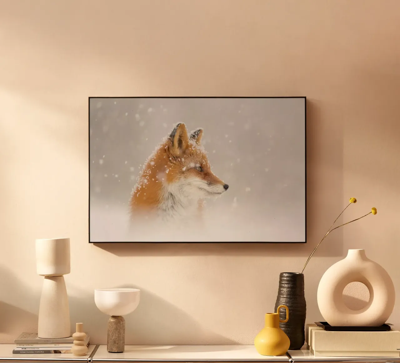Snow is fallinga - Denis Budkov alluminio dibond da Pictufy