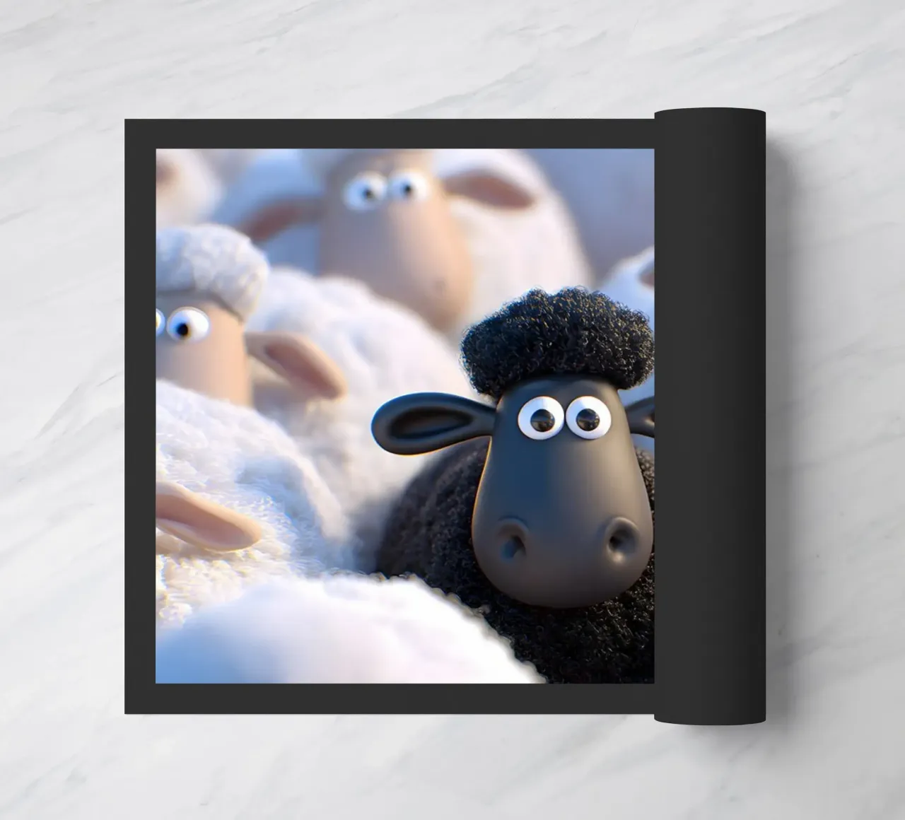 La pecora nera zerbino da M-Ulrich-Digital Art