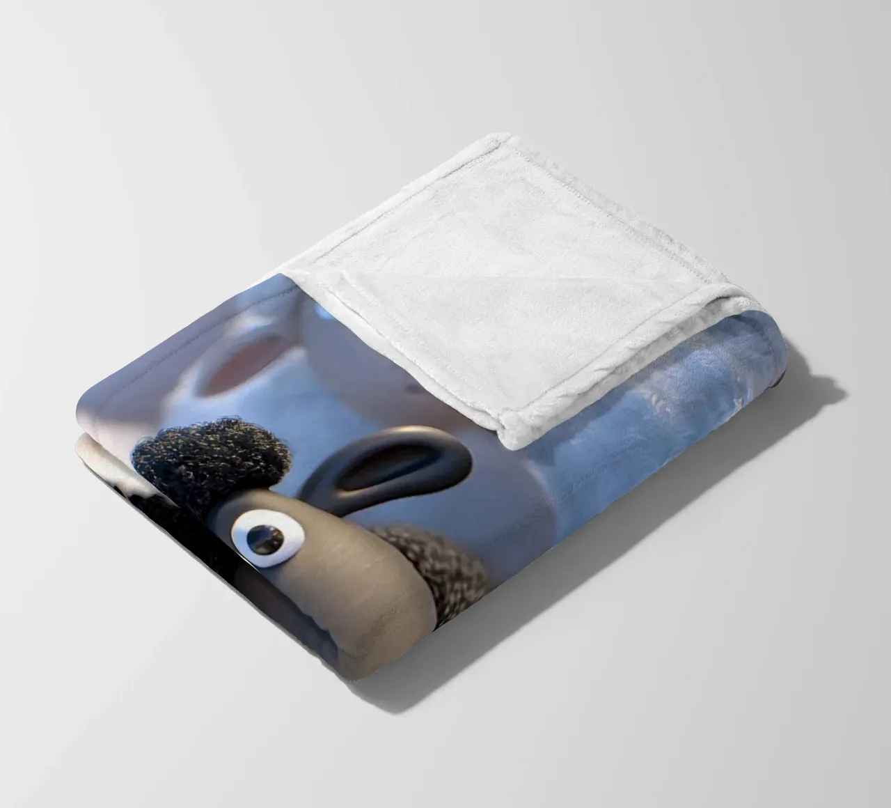 La pecora nera coperta in pile da M-Ulrich-Digital Art