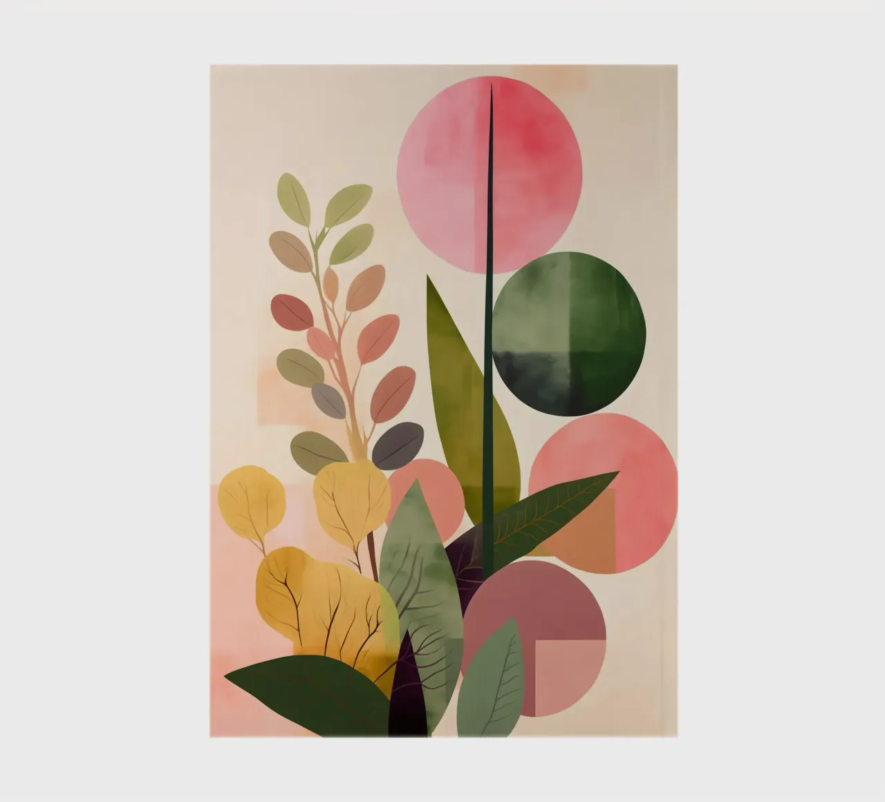 Botanical Abstract notebook by Gypsy Galleria