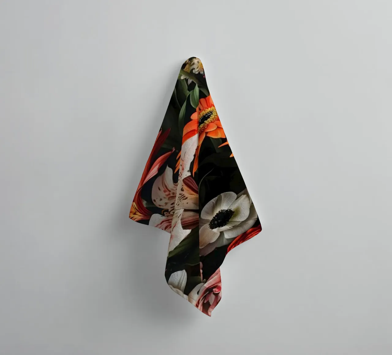 Maximalist Bouquet asciugamano da bagno da Gypsy Galleria
