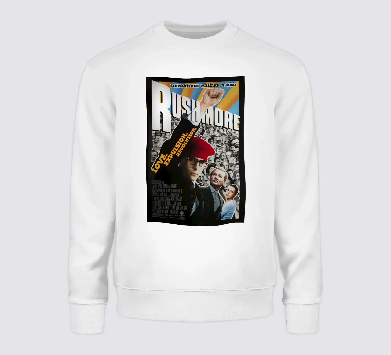 Rushmore sweatshirt by Attaboy Dsgn