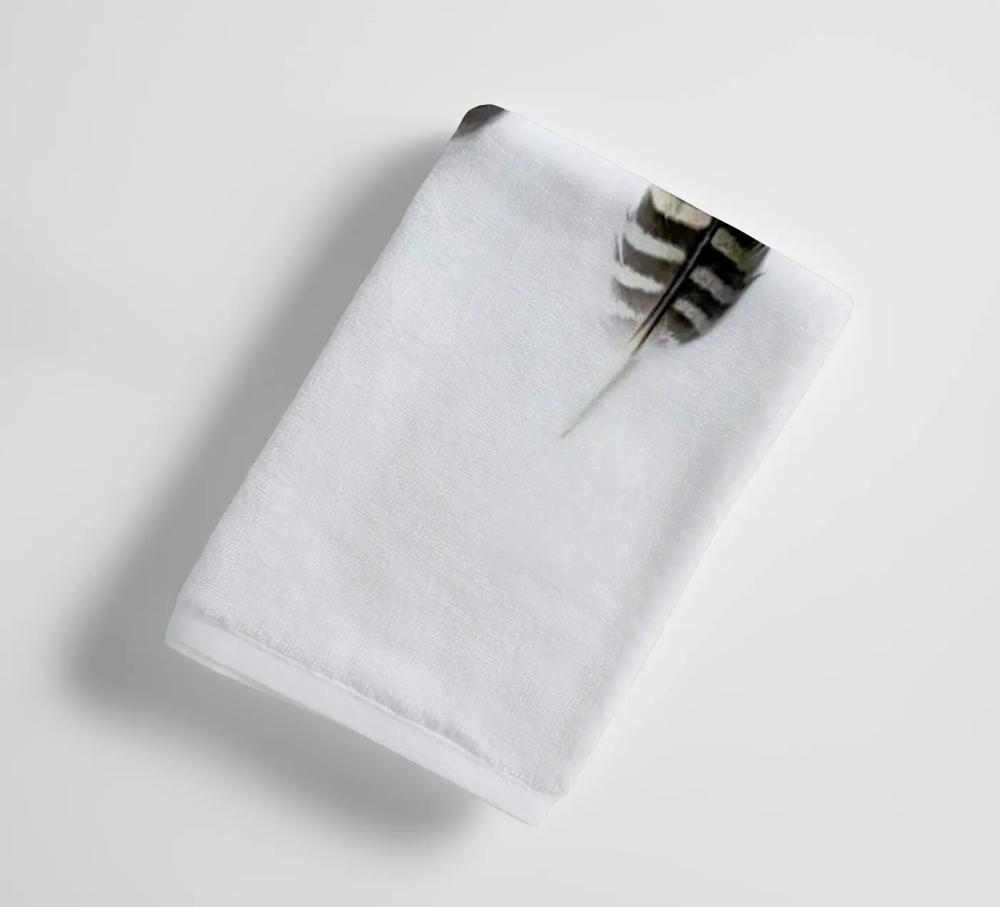 Spirits III towel by Victoria Frost