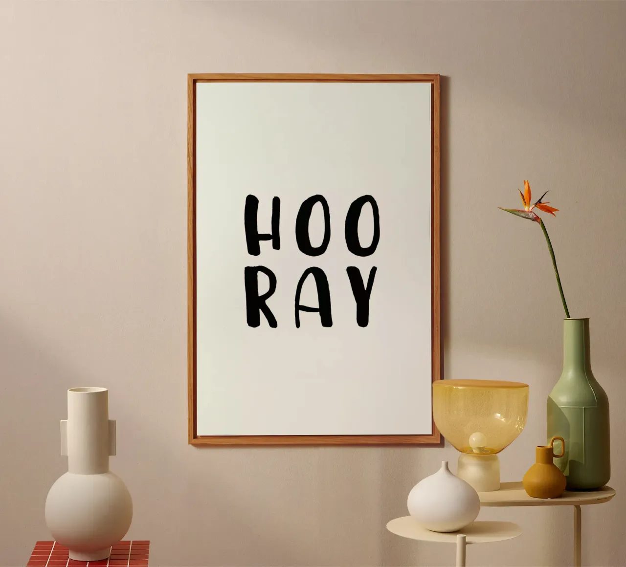 Hooray Forex-Platte von Little Flourishes