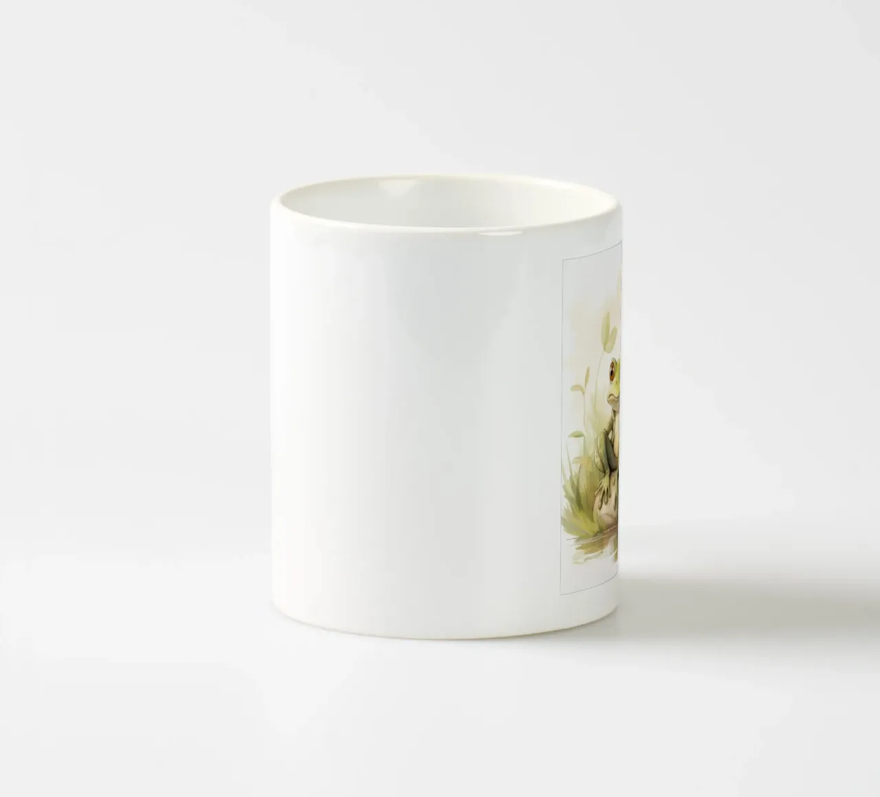 Duo di rane retrò tazza in ceramica da Funny Animals