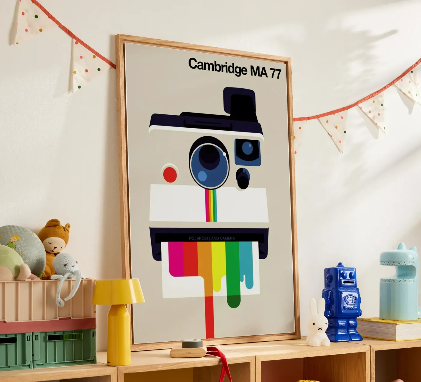 Cambridge 77 acryl van Bo Lundberg