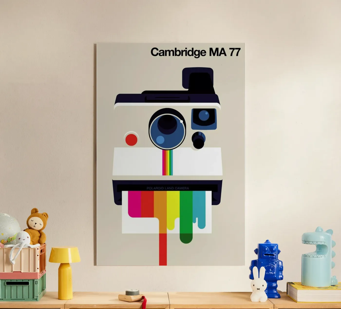 Cambridge 77 acryl van Bo Lundberg