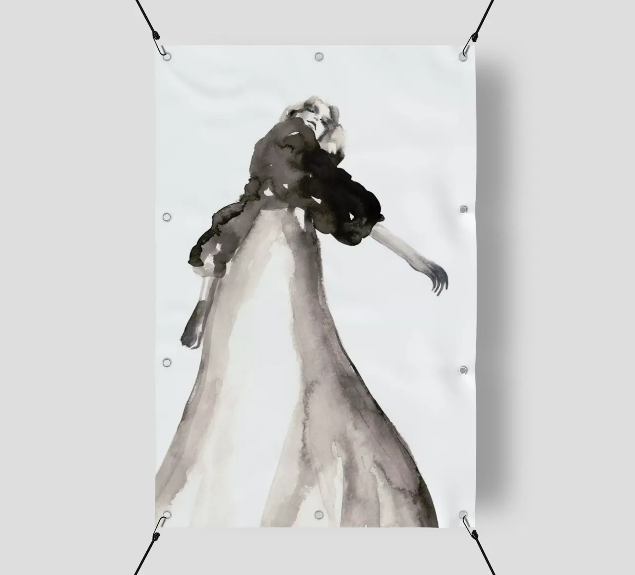 Right Where You Are That’s Where I Am telo in pvc da Victoria Verbaan