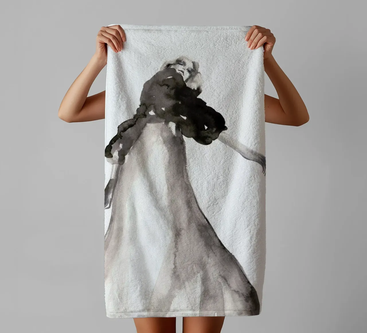 Right Where You Are That’s Where I Am asciugamano da bagno da Victoria Verbaan