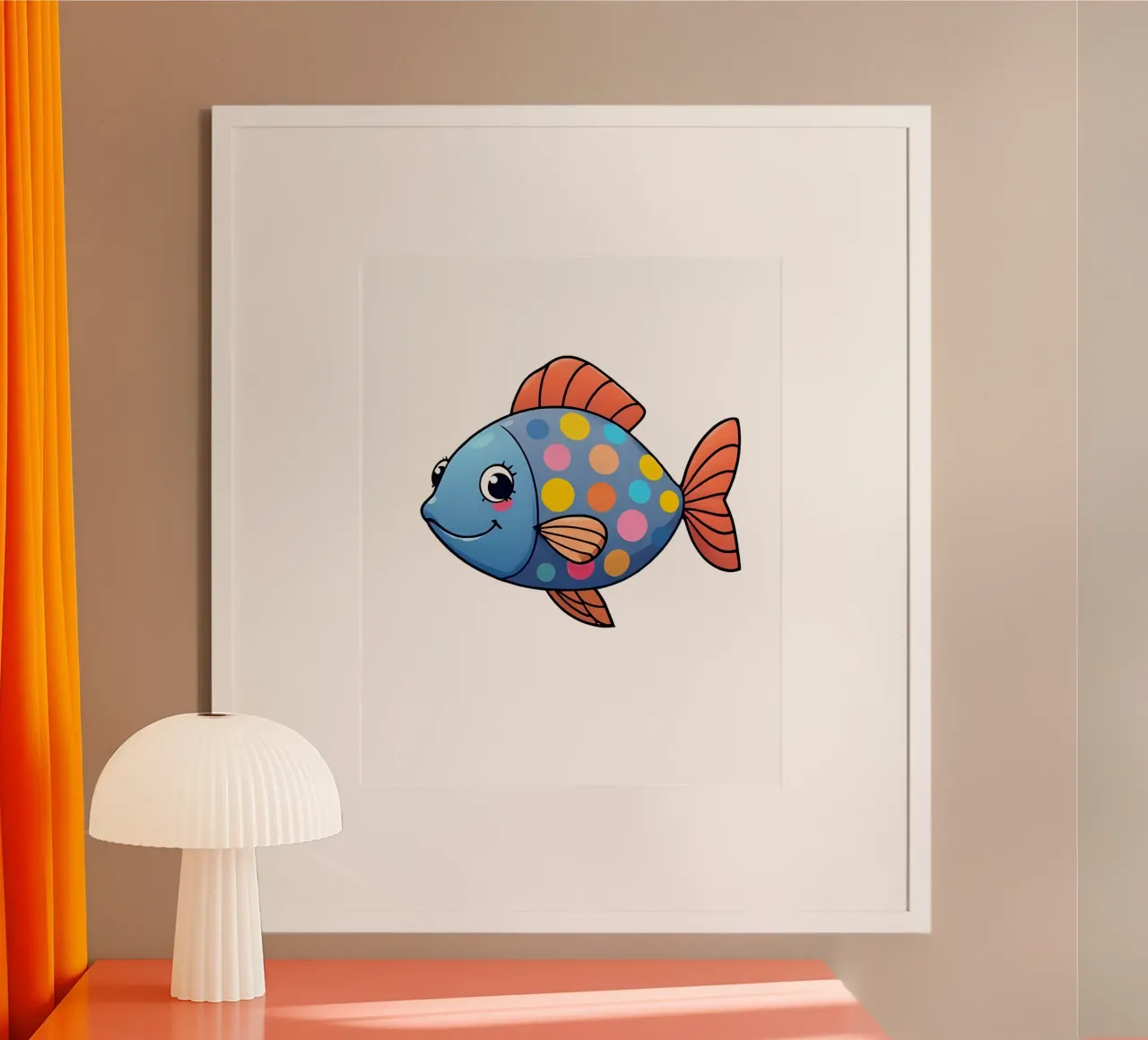 Pesce_3a poster da Tierisch bunt by LK
