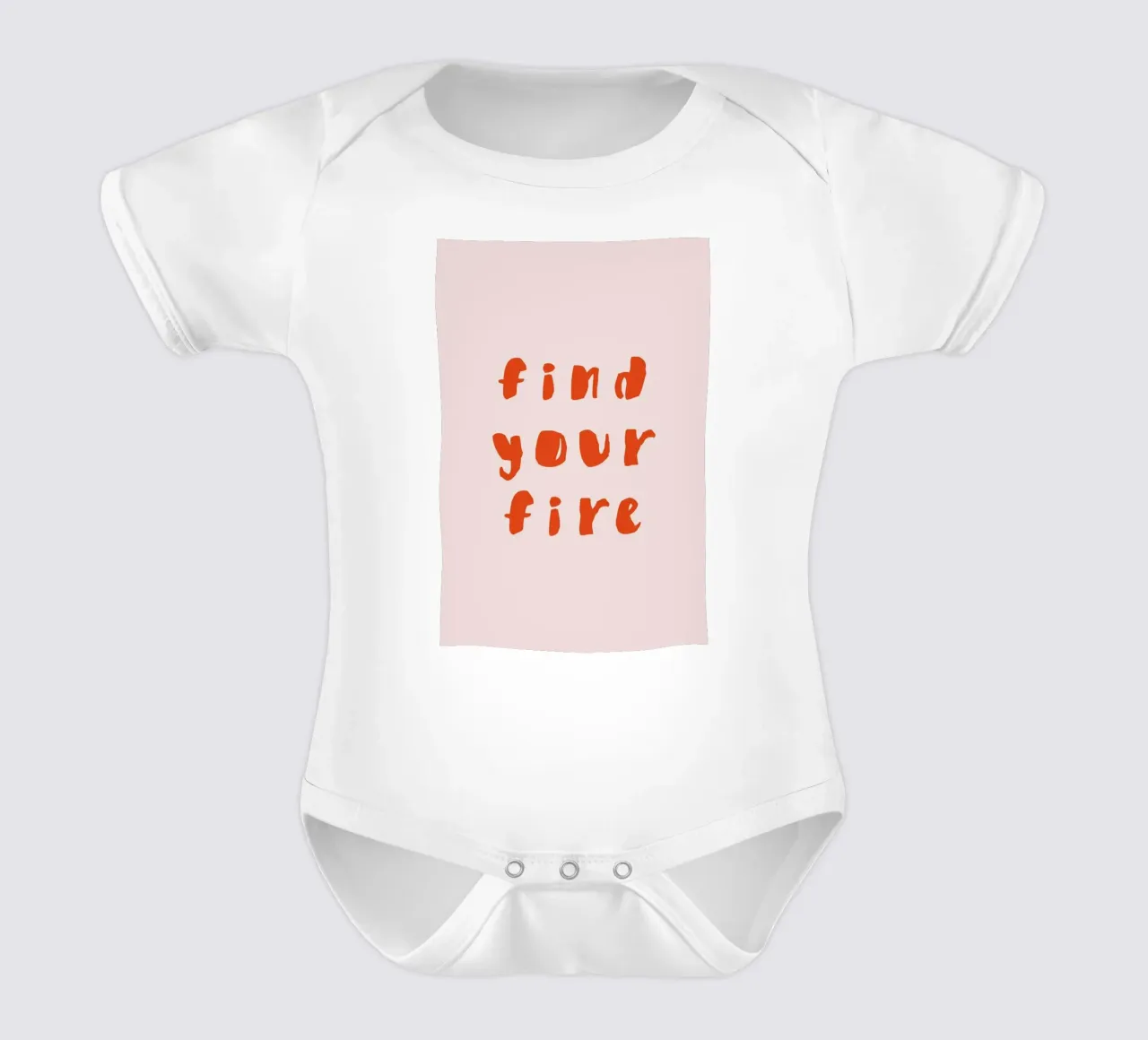 Find Your Fire body neonato maniche corte da daylight design studio