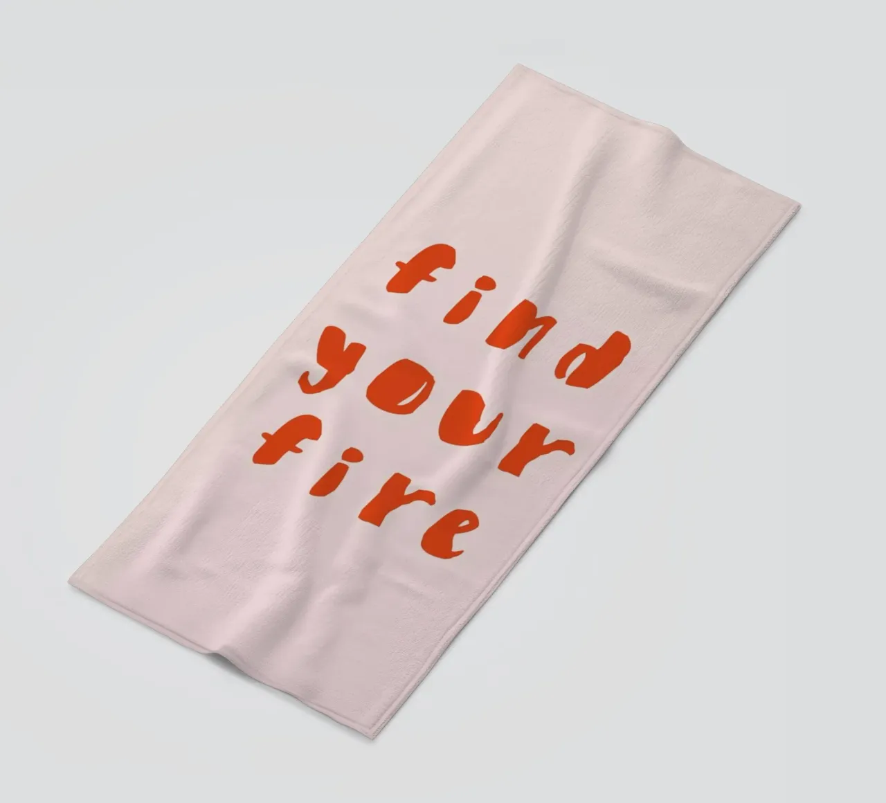 Find Your Fire telo mare da daylight design studio
