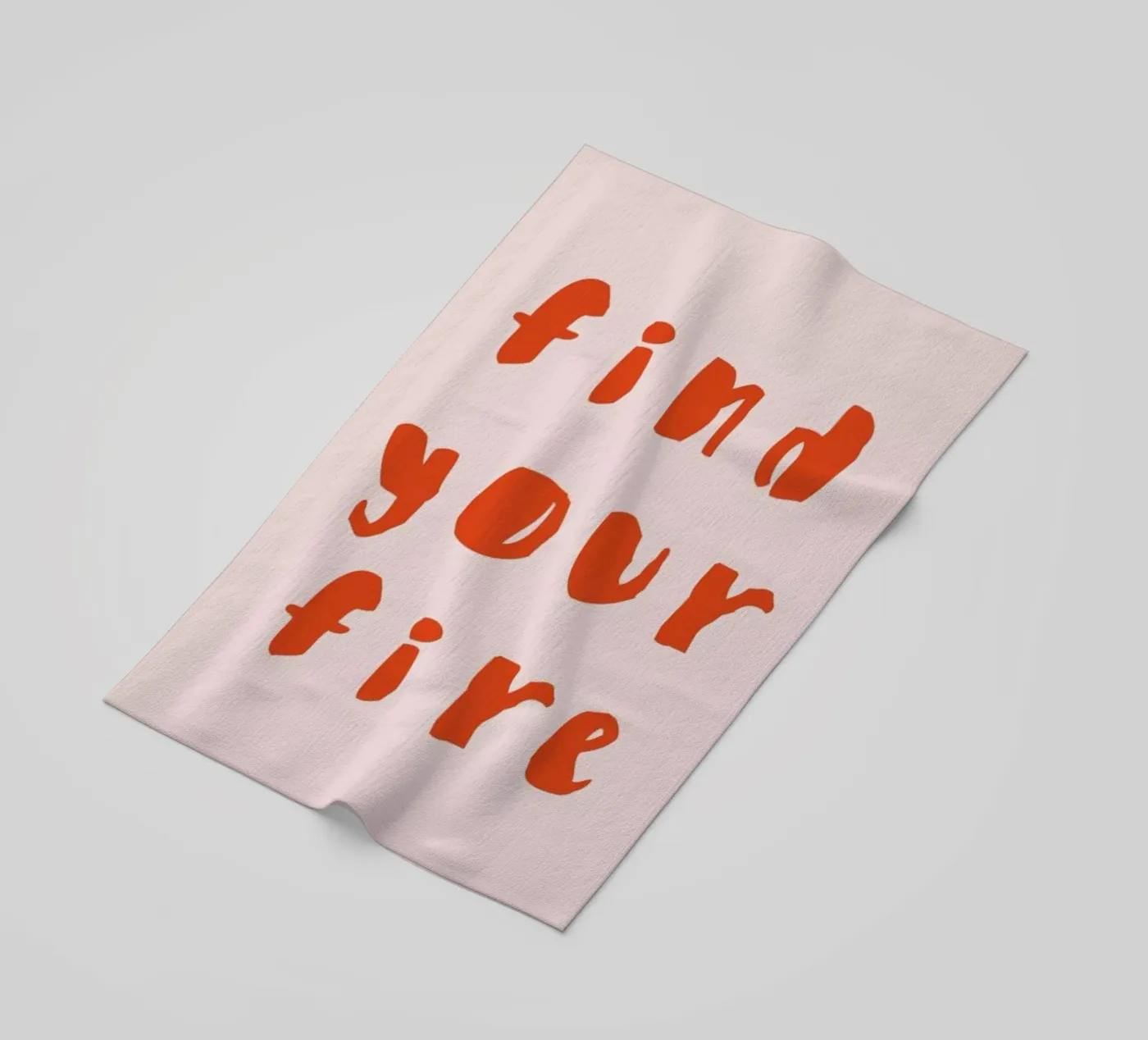 Find Your Fire telo mare da daylight design studio