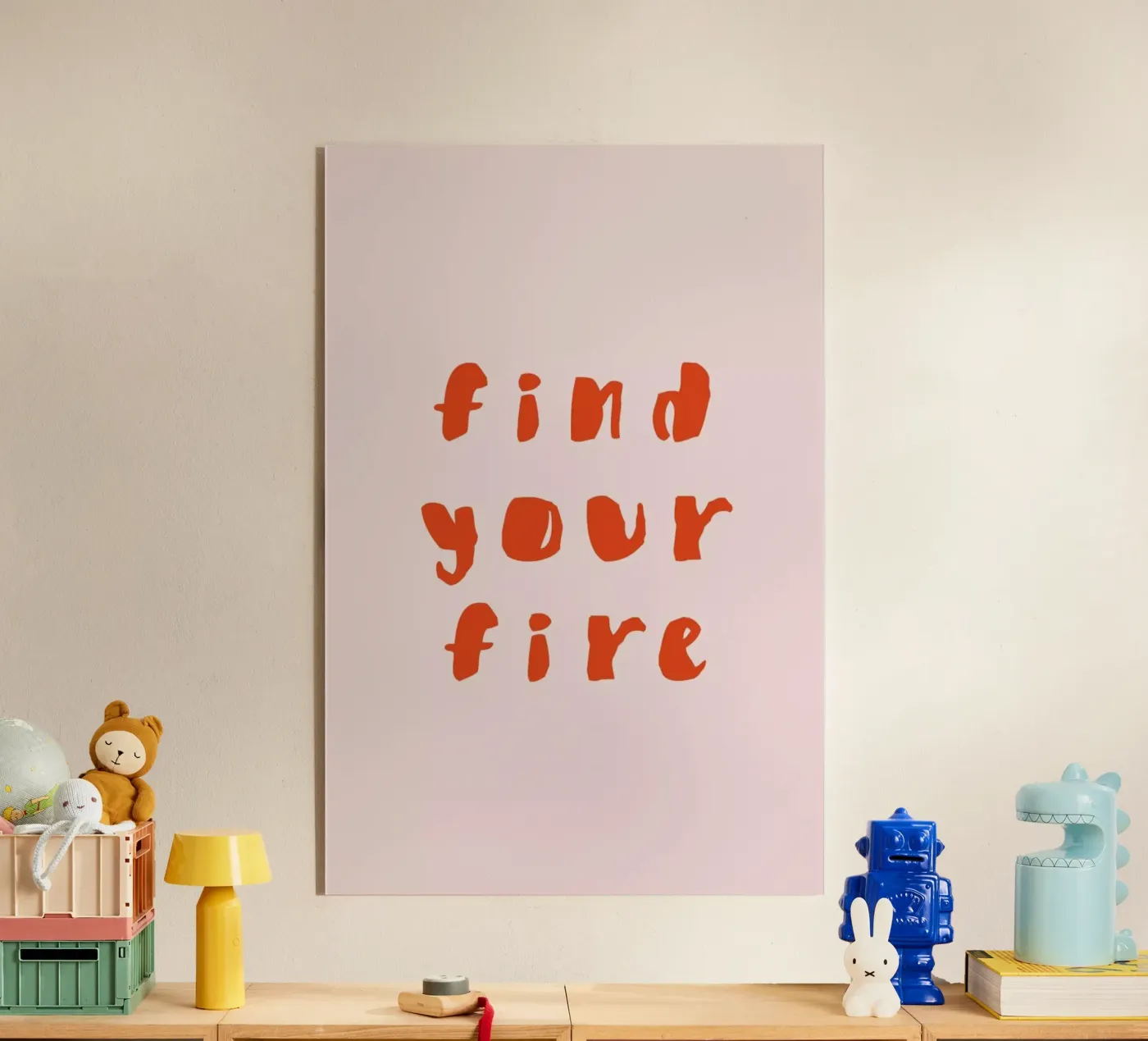 Find Your Fire plexiglas de daylight design studio