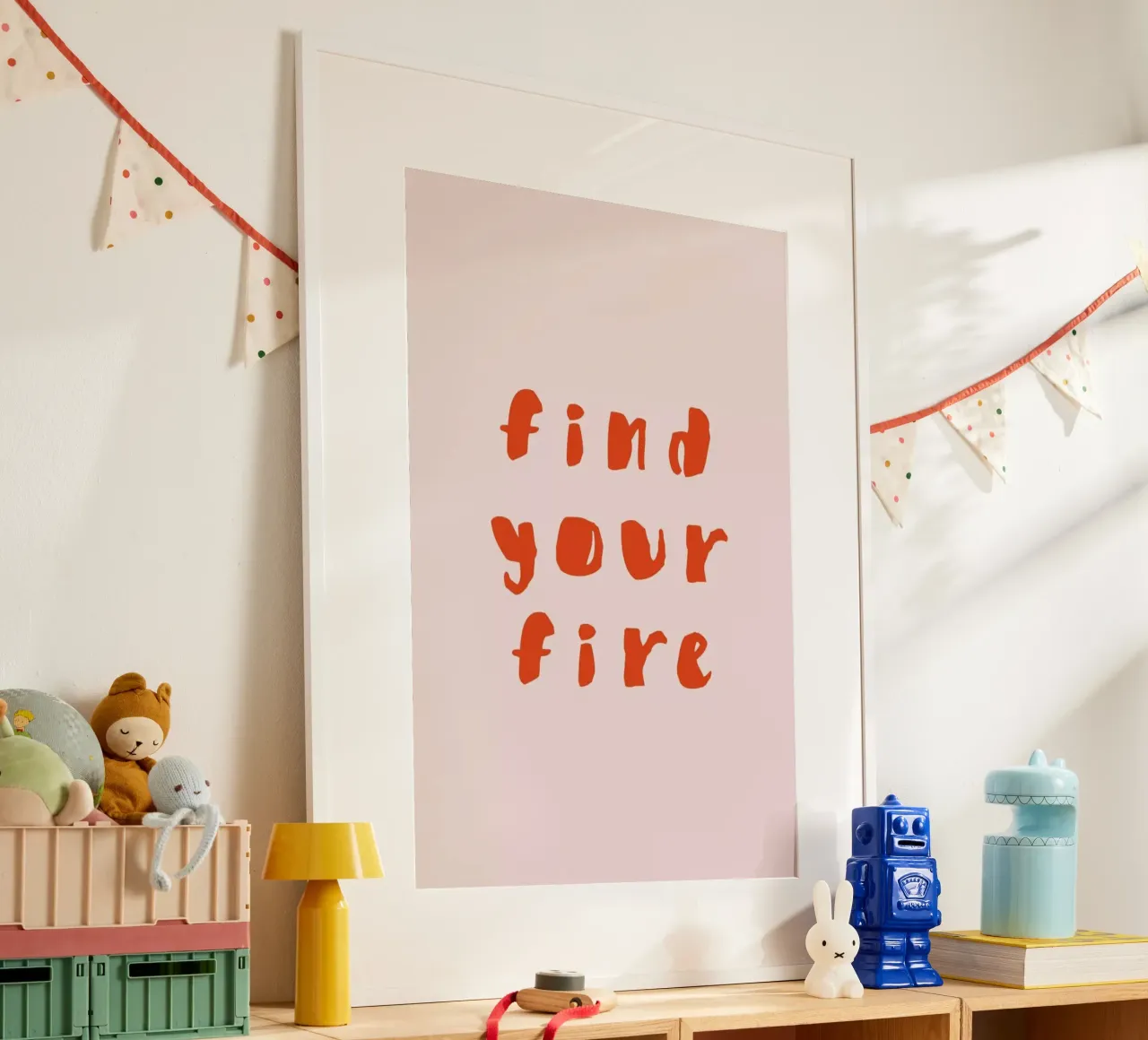 Find Your Fire poster da daylight design studio