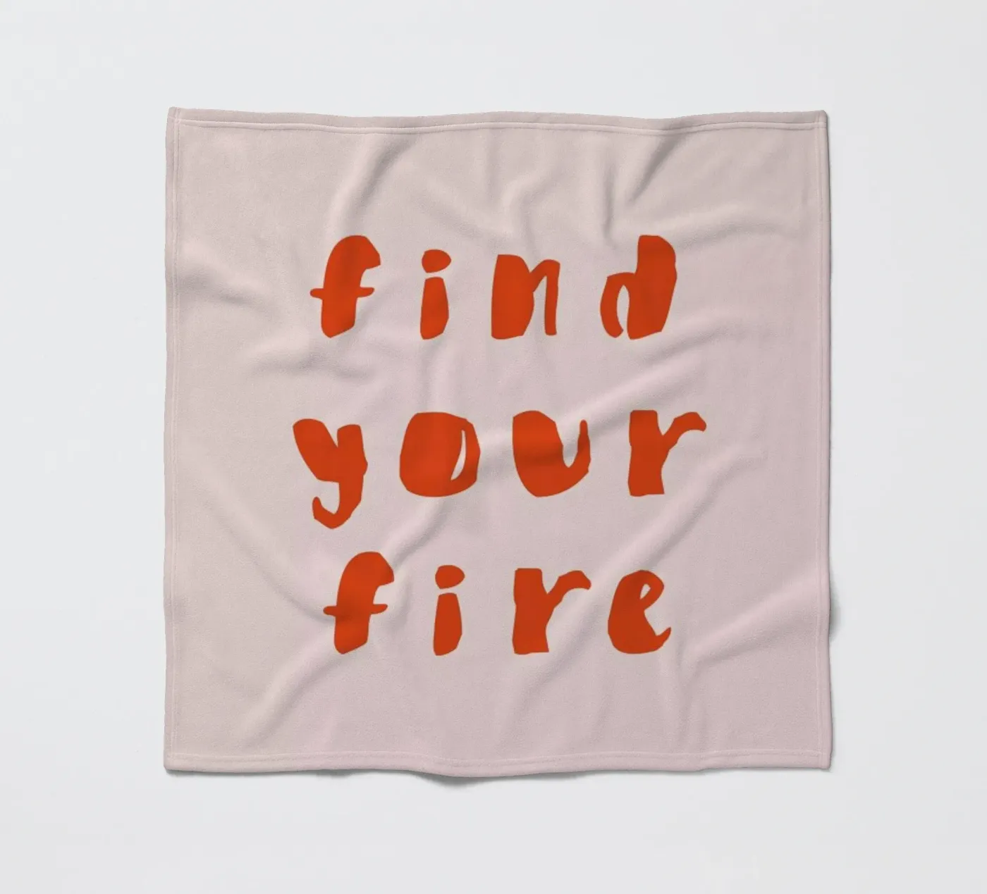 Find Your Fire Fleecedecke von daylight design studio