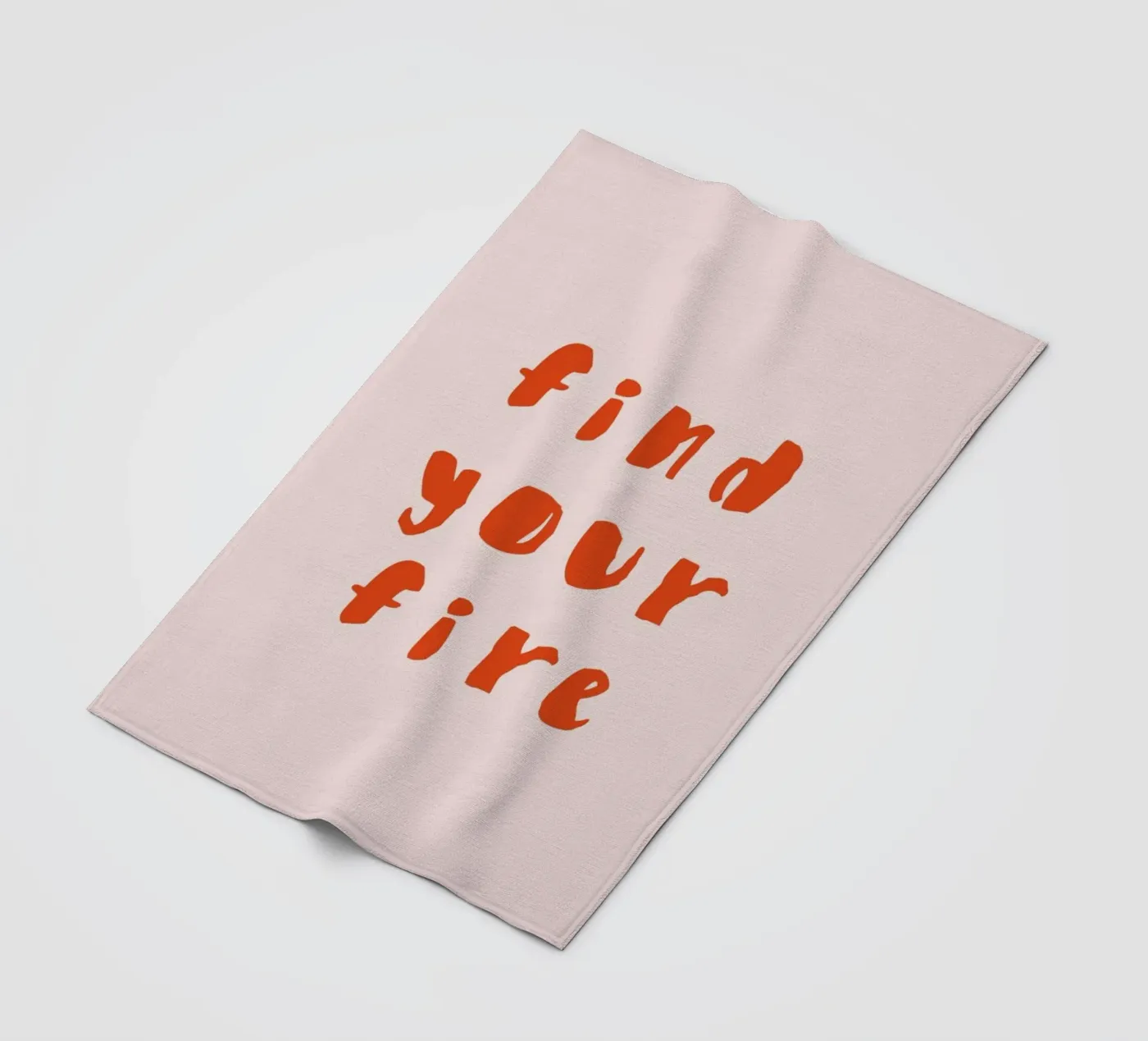 Find Your Fire Fleecedecke von daylight design studio