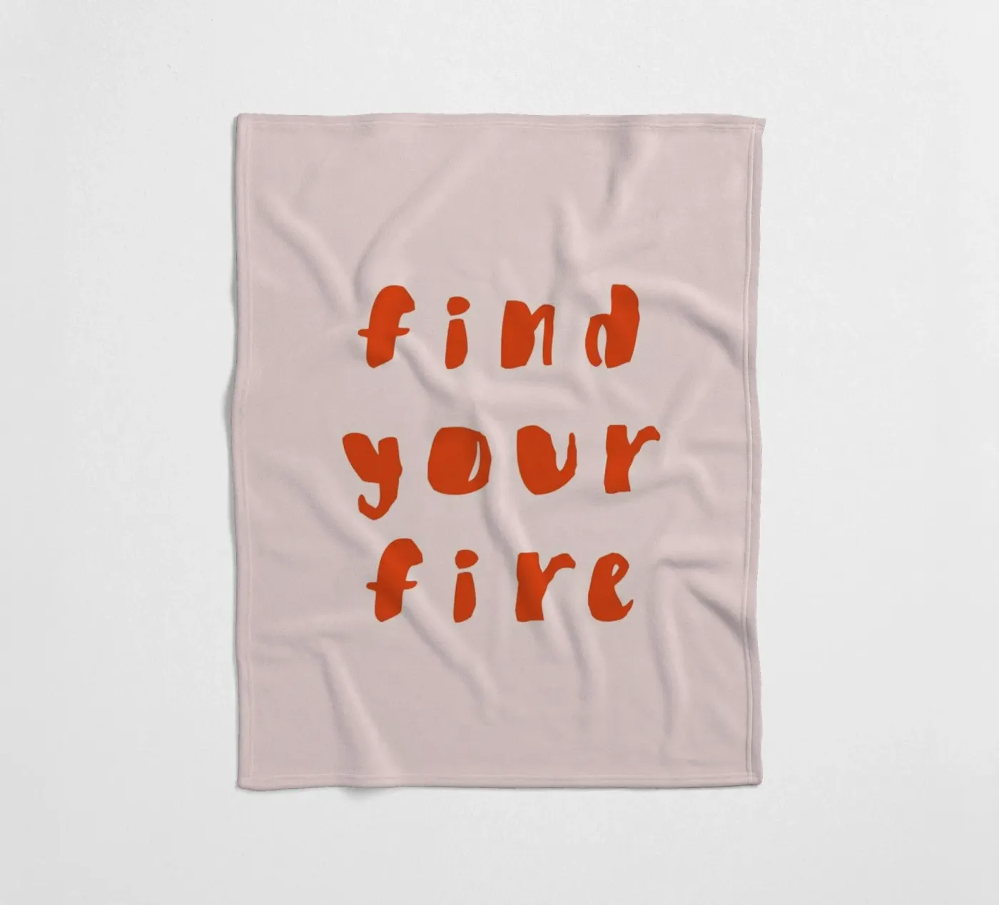 Find Your Fire Fleecedecke von daylight design studio