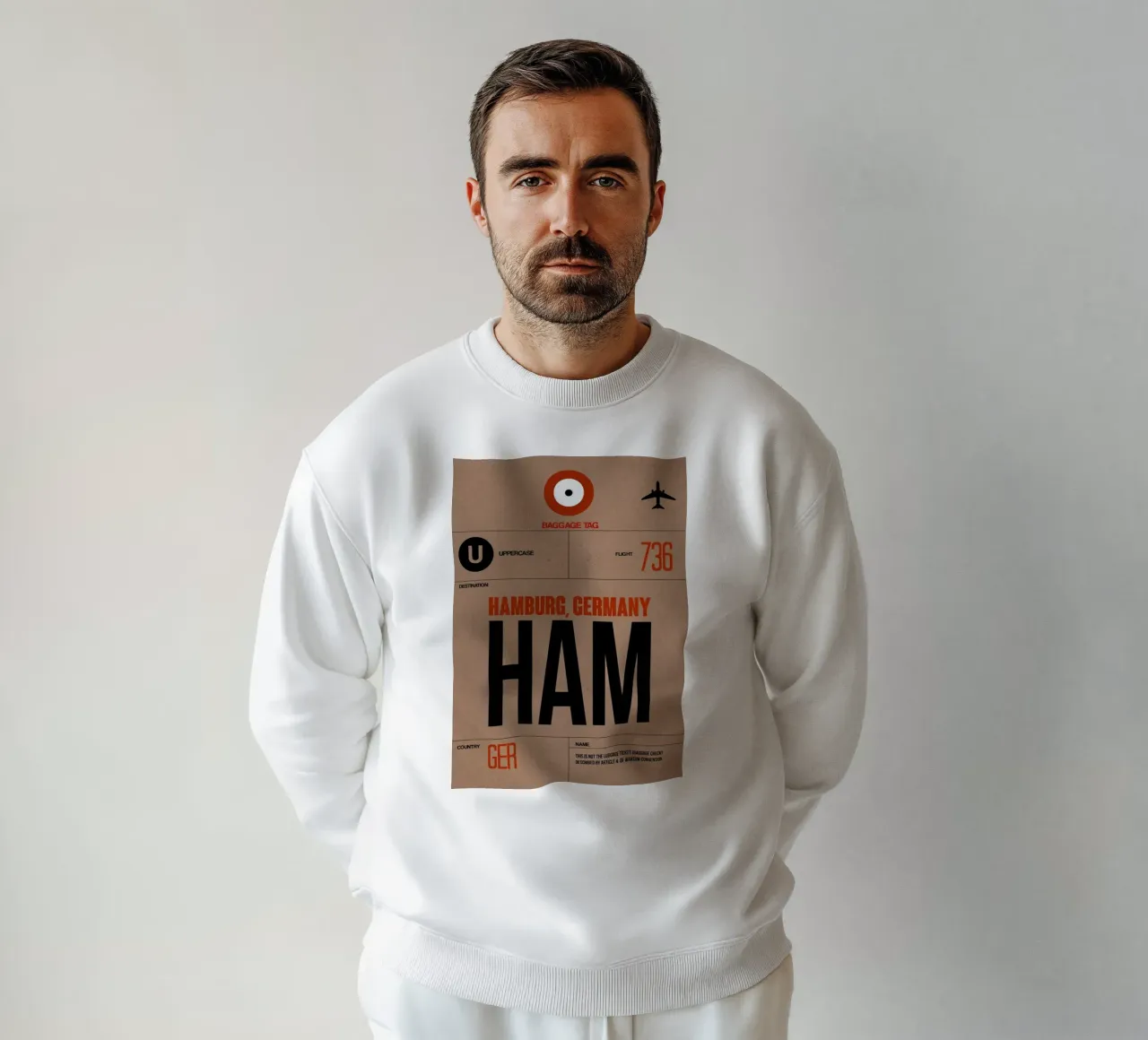 HAM-Hamburg felpa da Naxart