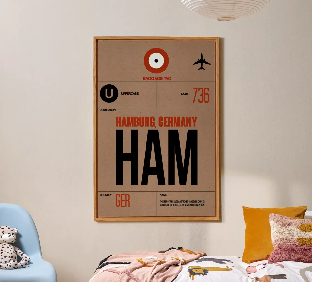 HAM-Hamburg Alu-Dibond von Naxart