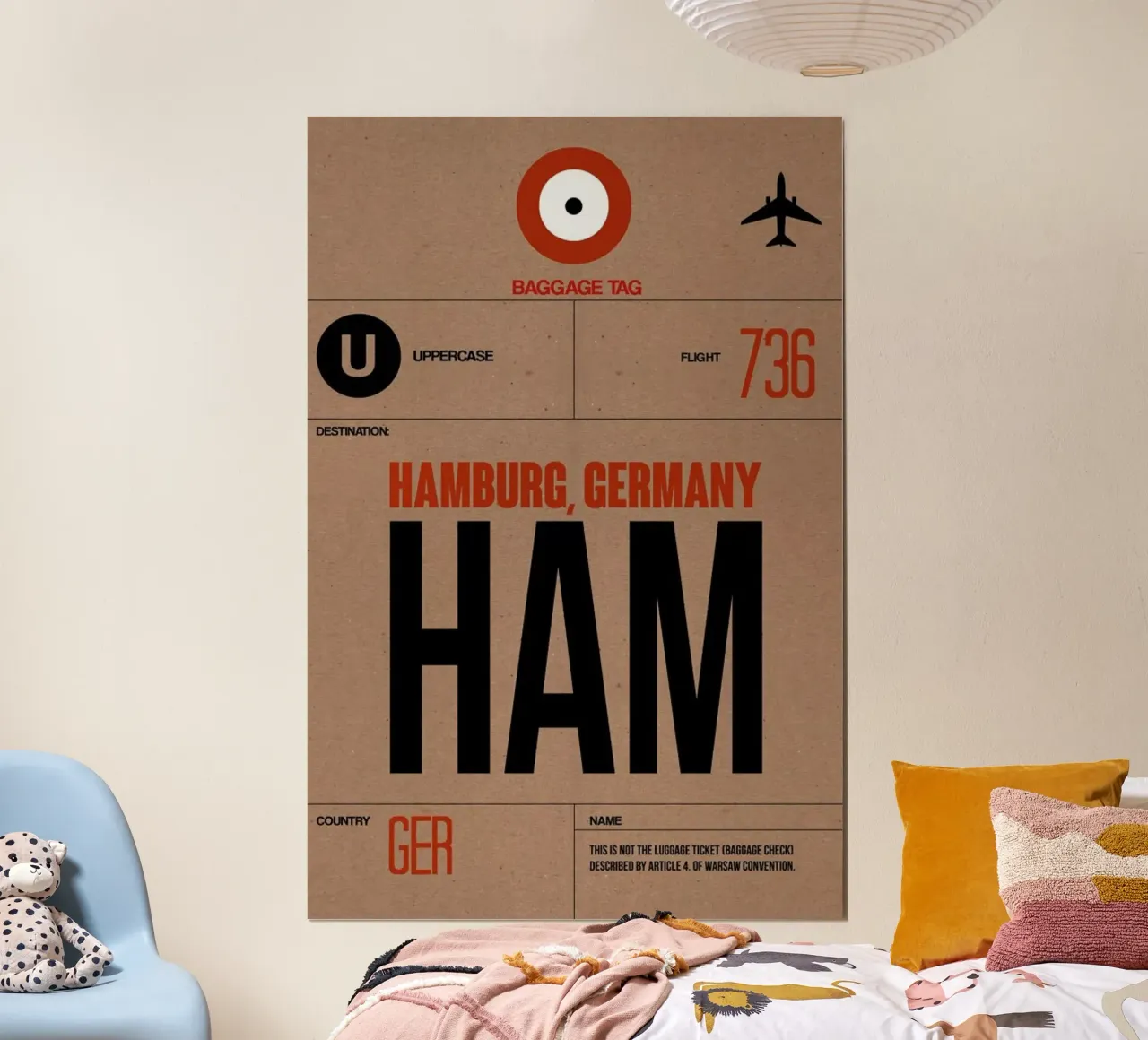 HAM-Hamburg poster da Naxart