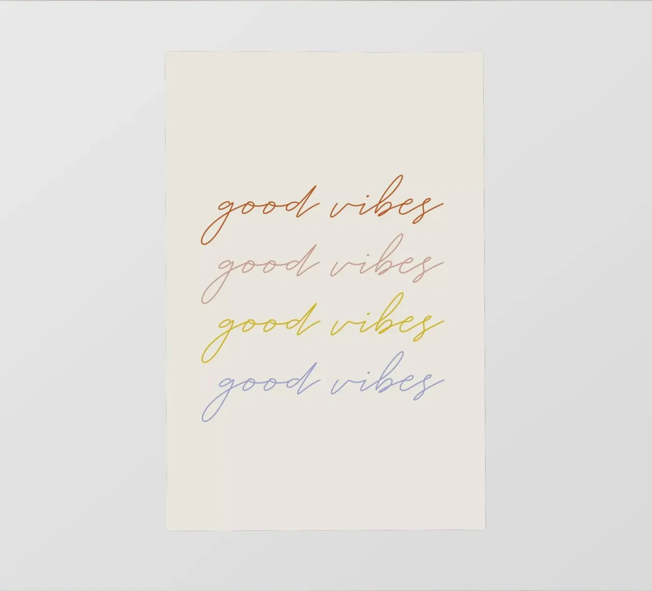 Good Vibes pellicola backlit da daylight design studio