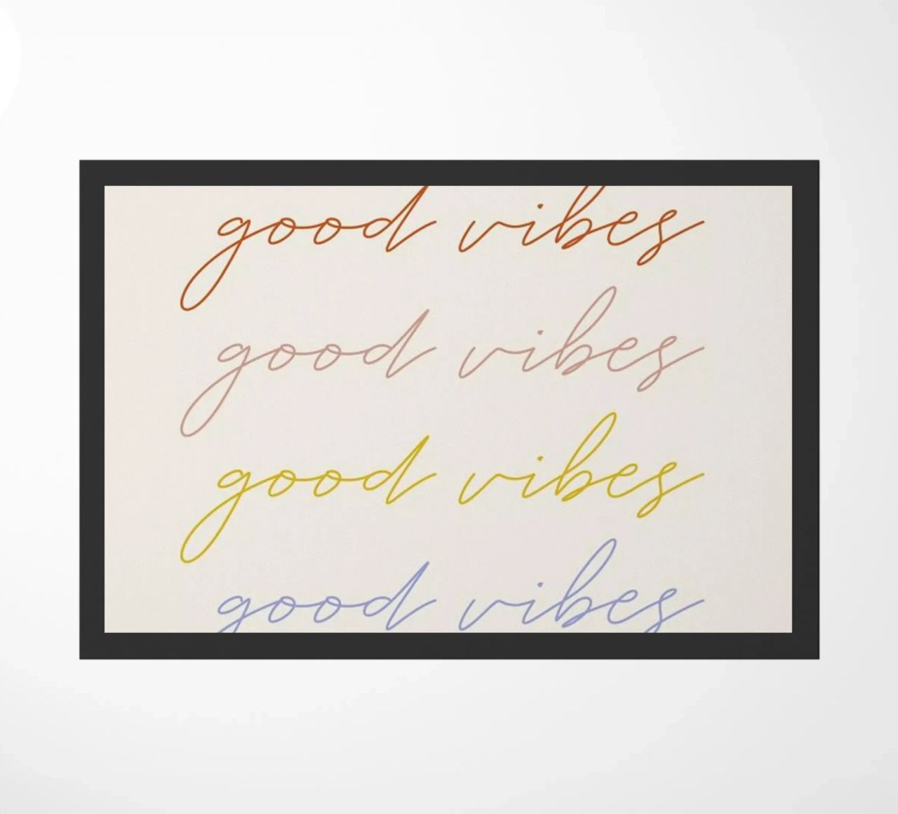 Good Vibes zerbino da daylight design studio