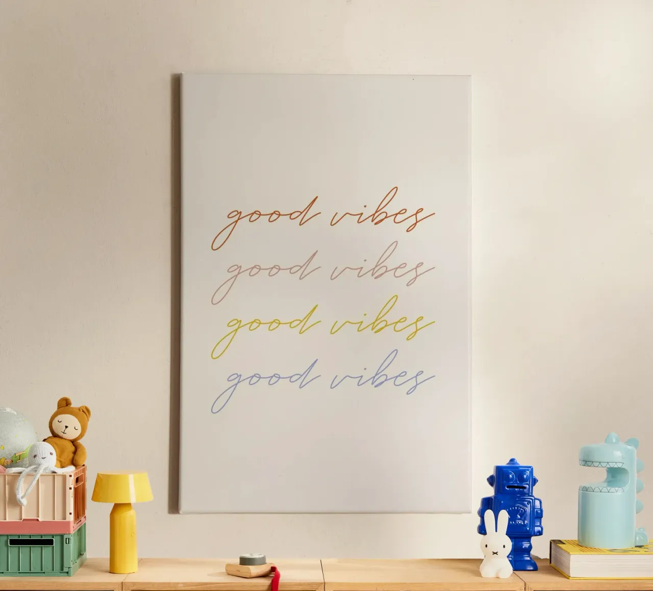 Good Vibes tela da daylight design studio