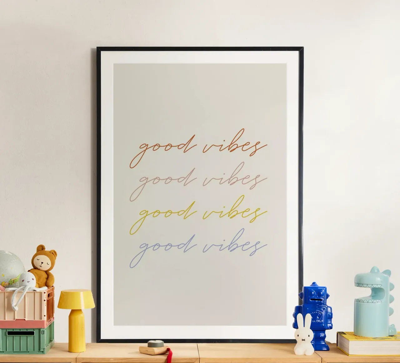 Good Vibes poster da daylight design studio