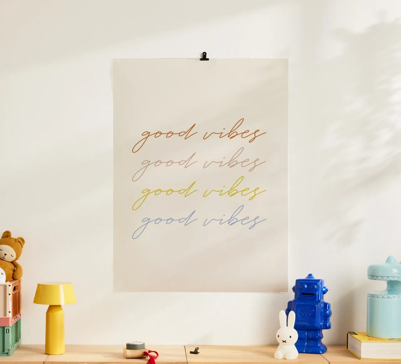 Good Vibes poster da daylight design studio